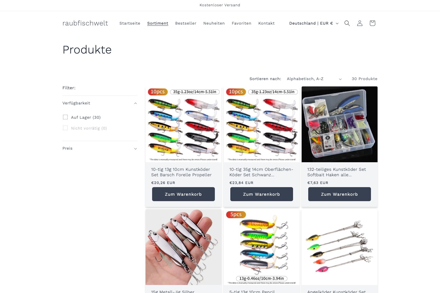 Shop im Labor entwickeln