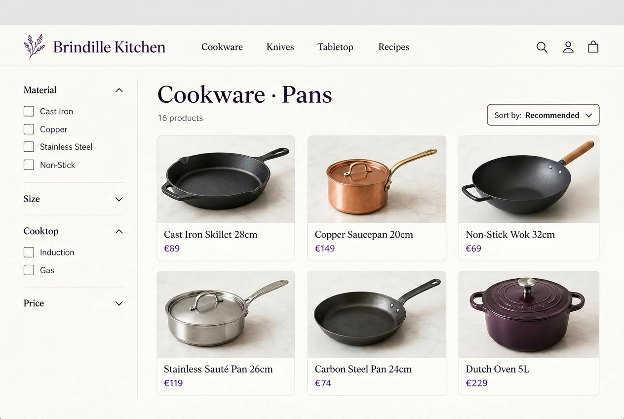 Brindille Kitchen Kategorie