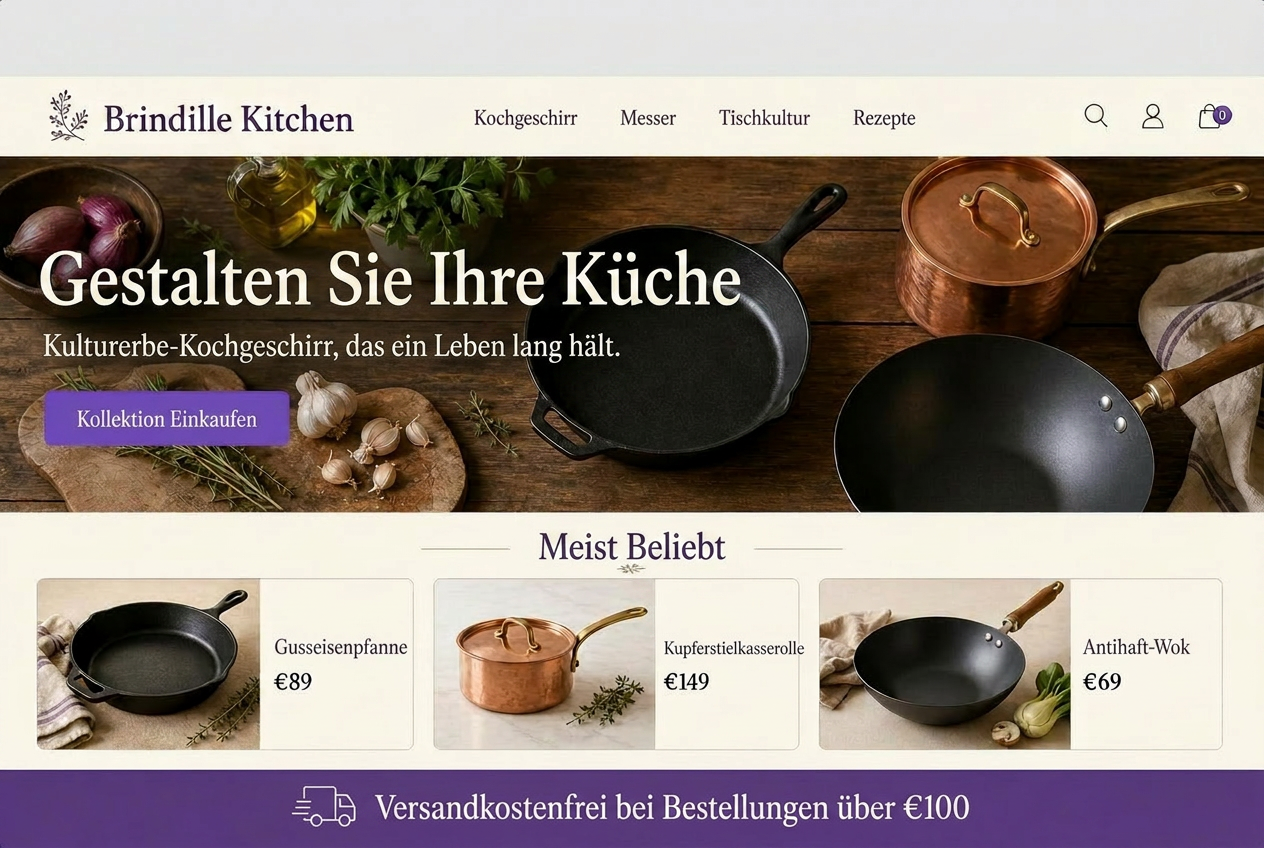 Brindille Kitchen Startseite