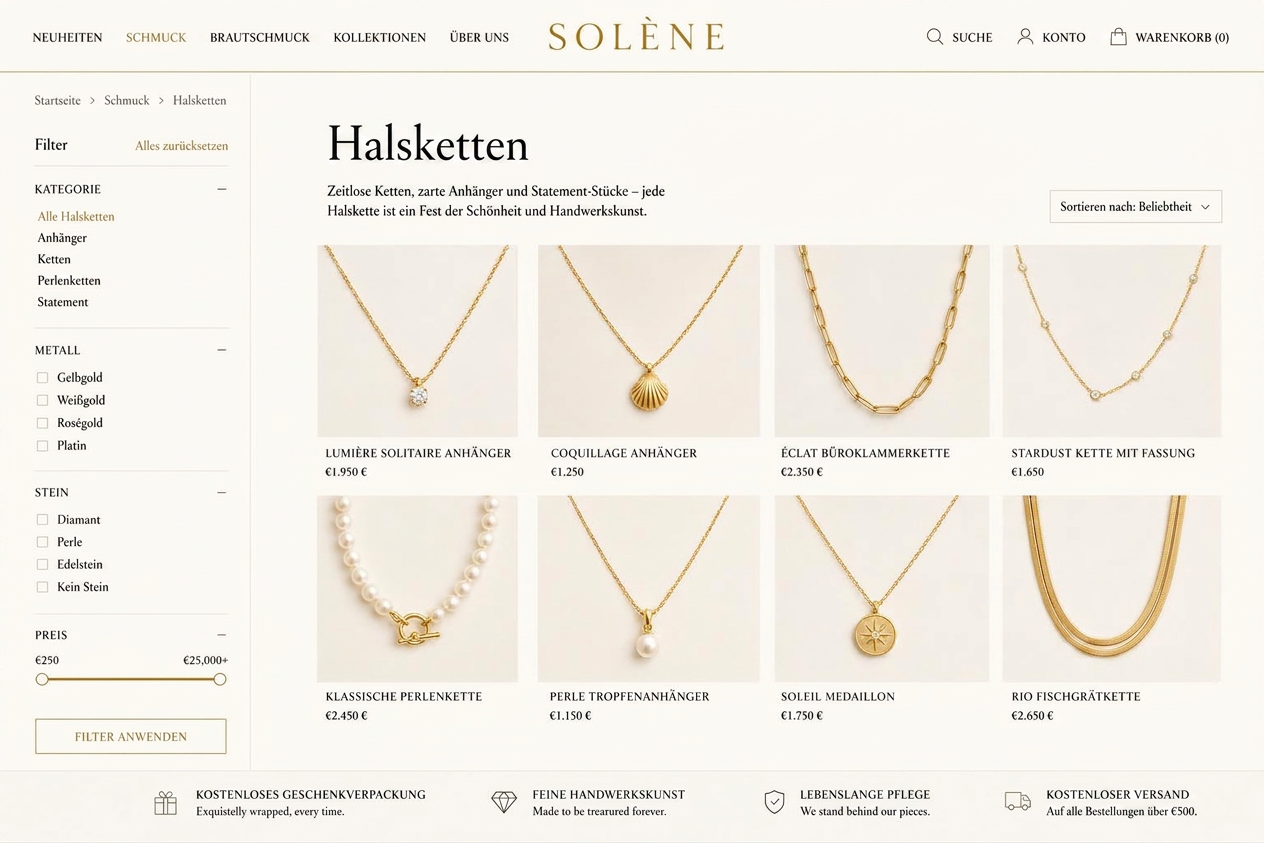 Solène Jewelry Kategorie